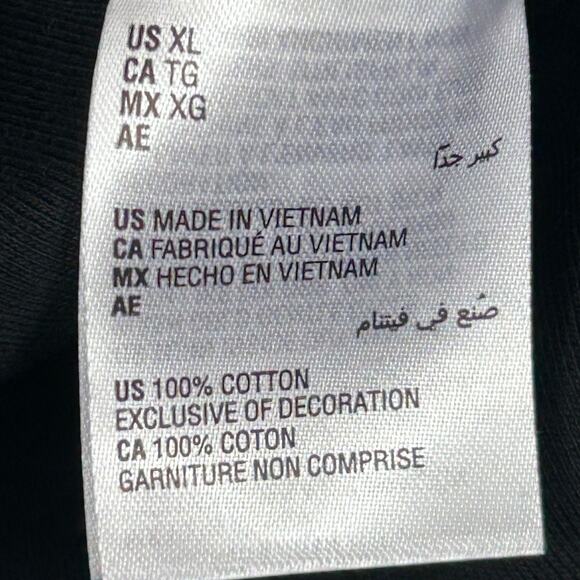 Karen Scott Sweater Womens XLarge Black Long Sleeve Reindeer Graphic Holiday - Picture 4 of 8